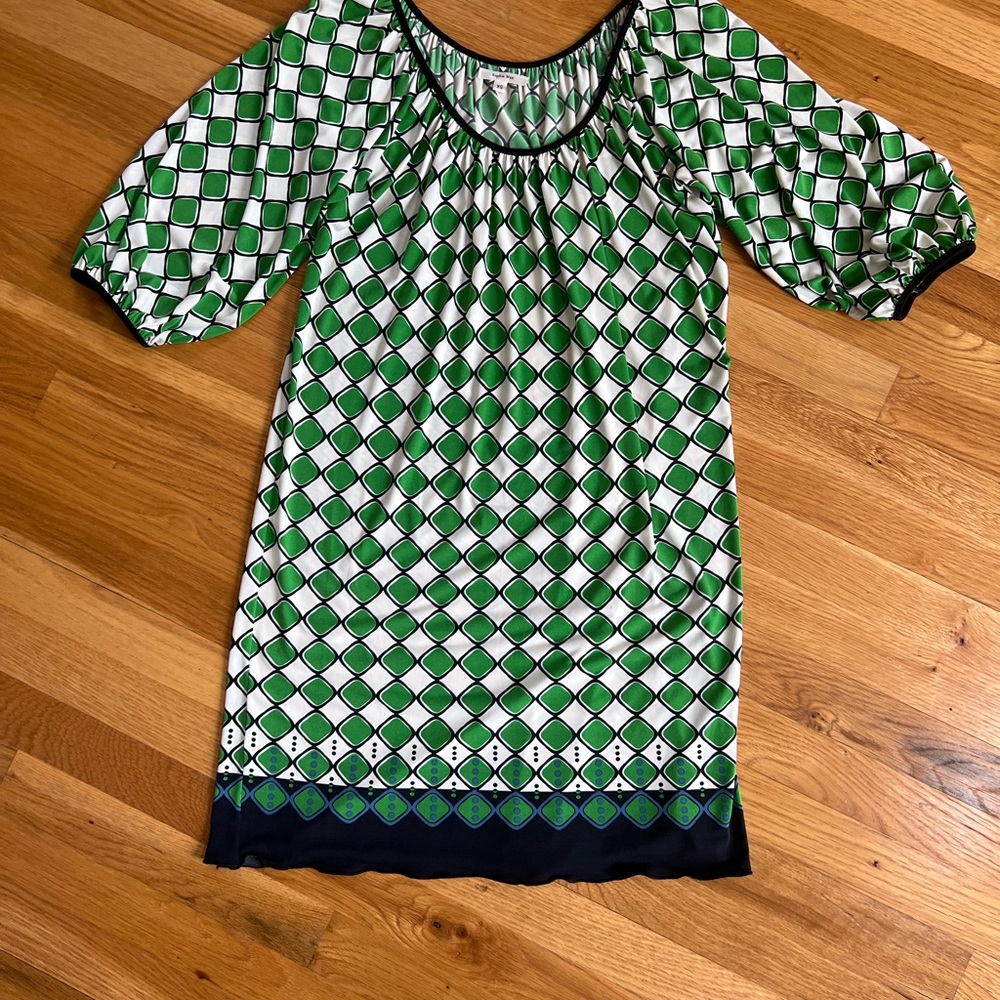 Sophie Max dress..Spring through Fall get lots of wear. Fits small size too.